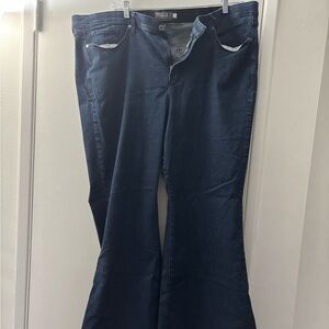 Torrid Dark Indigo Flare Jeans